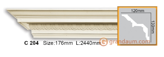 Карниз гибкий Gaudi Decor C 204 (2,00м) Flexi
