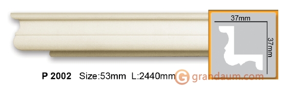 Карниз гибкий Gaudi Decor P 2002 (2,00м) Flexi