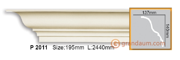 Карниз гибкий Gaudi Decor P 2011 (2,00м) Flexi