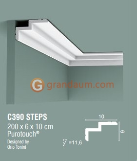 Карниз для скрытого освещения Orac decor  C390