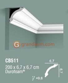 Карниз с гладким профилем Orac Decor CB511N