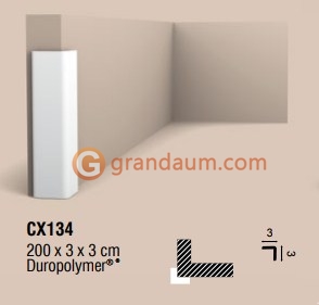 Карниз с гладким профилем Orac Decor CX134