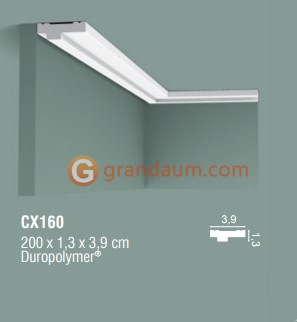 Карниз с гладким профилем Orac Decor CX160