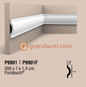 Молдинг с гладким профилем Orac Decor P9901