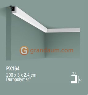 Молдинг с гладким профилем Orac Decor PX164