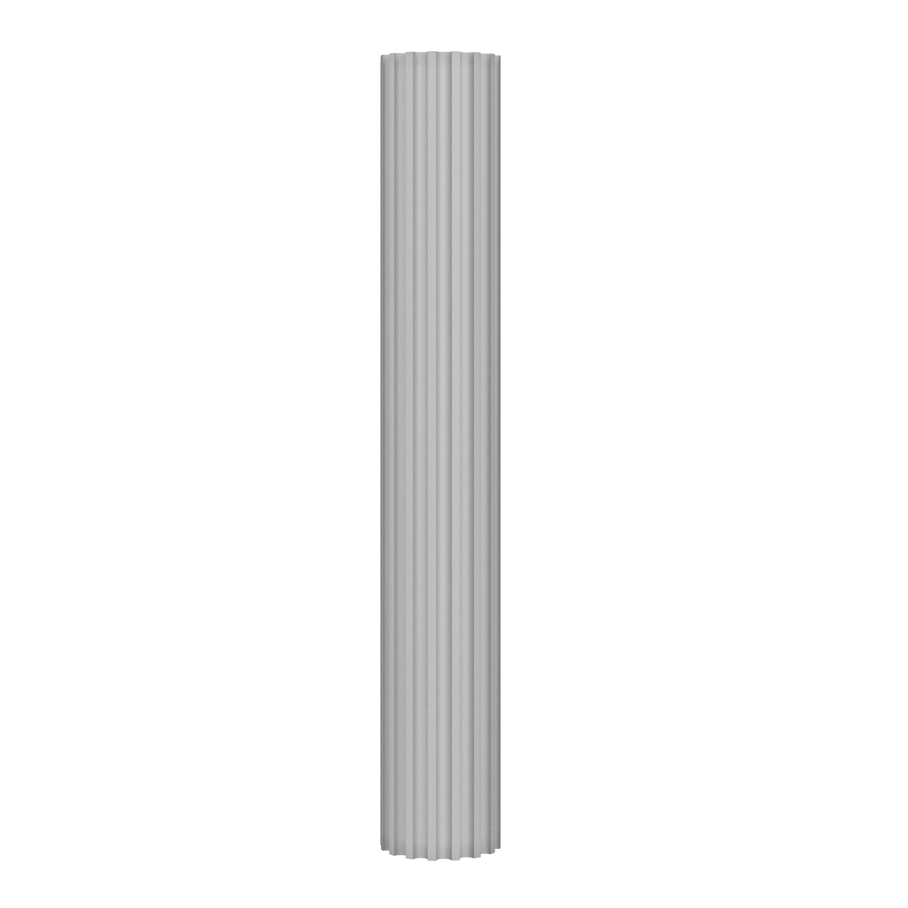 Prestige decor LC 102-21 тело с каннелюрами без покр Half (2,00м)