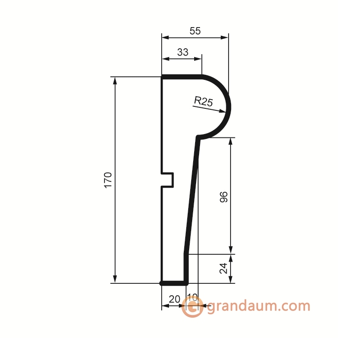 Prestige decor MC 132 без покрытия (2,00м)