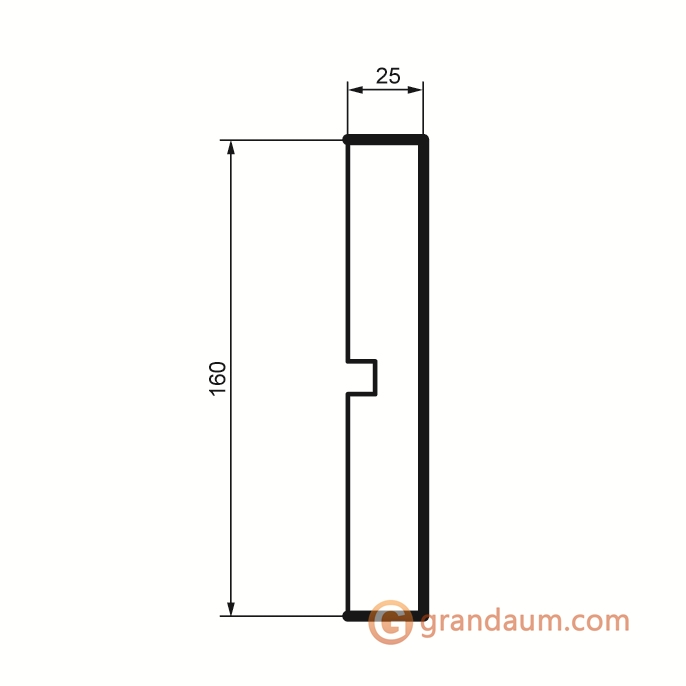 Prestige decor MC 145 без покрытия (2,00м)