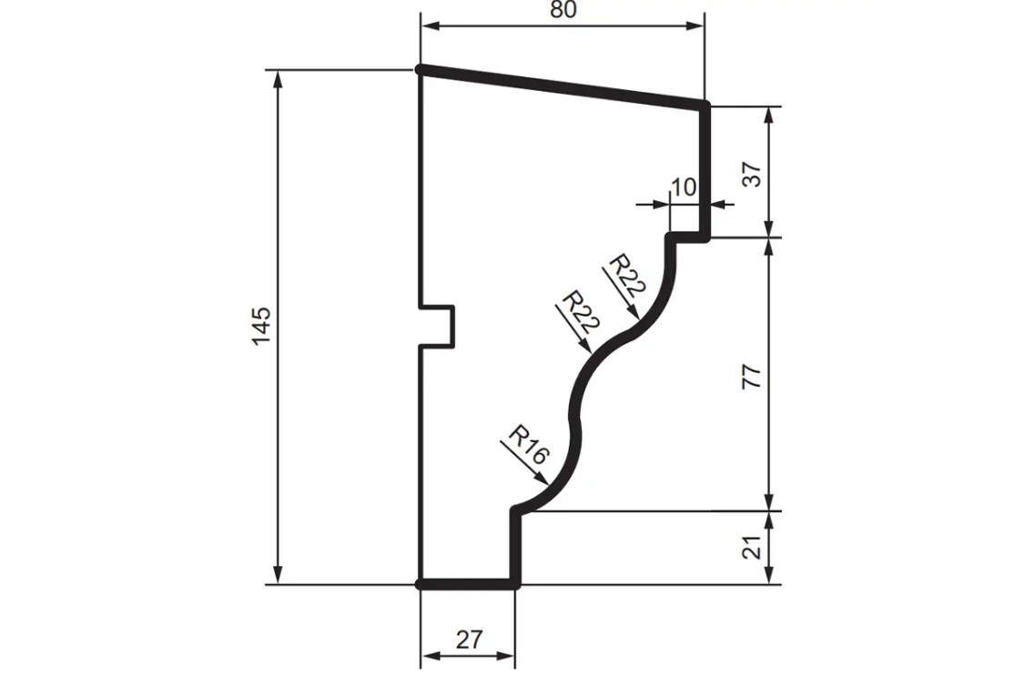 Prestige decor DC 104 без покрытия (2,00м)