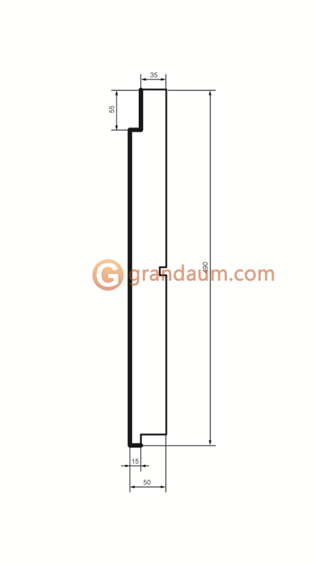 Накладки Prestige decor HC 104-50 панель (2,00м)