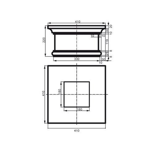 Prestige decor LC 117-1 капитель