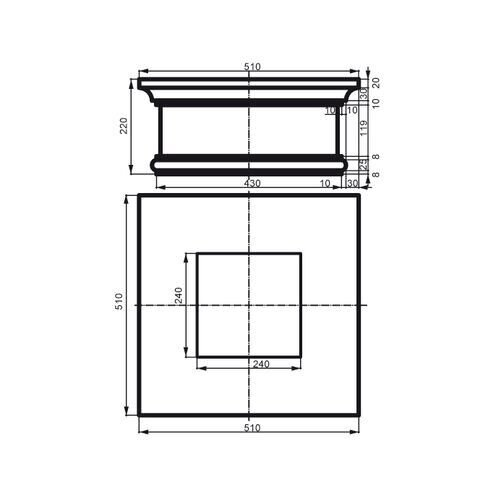 Prestige decor LC 118-1 капитель