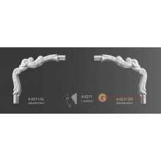 Угловые элементы и вставки Classic home 4-0211-5L/R