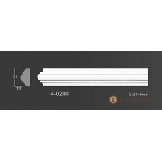 Молдинг с гладким профилем Classic home 4-0240
