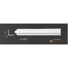 Молдинг с гладким профилем Classic home 4-0401