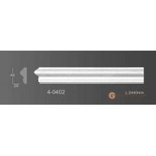 Молдинг с гладким профилем Classic home 4-0402