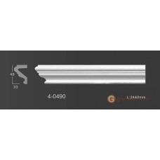 Молдинг с гладким профилем Classic home 4-0490