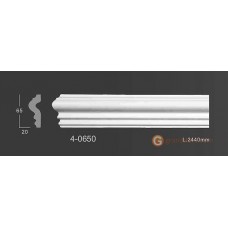 Молдинг с гладким профилем Classic home 4-0611