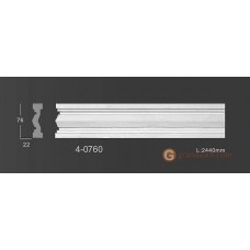 Молдинг с гладким профилем Classic home 4-0760