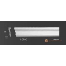 Молдинг с гладким профилем Classic home 4-0790