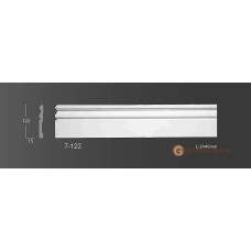 Напольный плинтус гибкий Classic home 7-122 FLEX