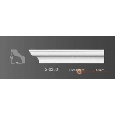 Карниз с гладким профилем Classic home 2-0350