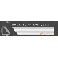 Карниз с гладким профилем Classic home HM22051