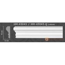 Молдинг с гладким профилем Classic home HM43043