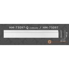 Напольный плинтус с гладким профилем Classic home HM73097