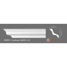 Карниз с гладким профилем Decomaster 96801