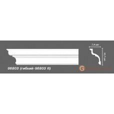 Карниз с гладким профилем Decomaster 96803