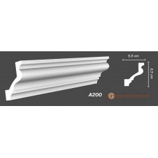 Карниз с гладким профилем Decomaster A-200