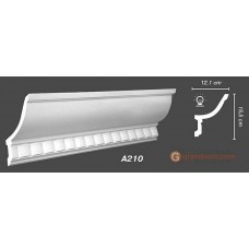 Карниз с гладким профилем Decomaster A-210