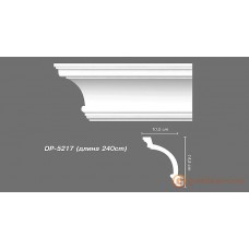 Карниз с гладким профилем Decomaster DP5217