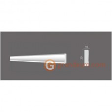 Молдинг с гладким профилем Decor dizayn 165 A