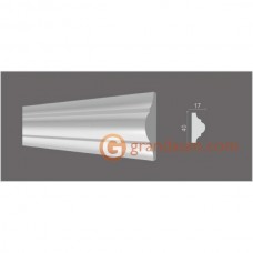 Молдинг с гладким профилем Decor dizayn DD002