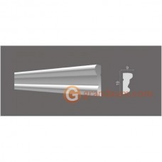 Молдинг с гладким профилем Decor dizayn DD25