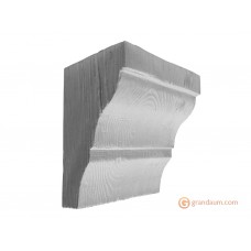 Консоль для балок Decowood Модерн ED 035 classic белая 19х13
