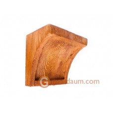Консоль для балок Decowood Рустик EQ 025 classic светлая 19х13