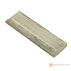 Декоративная балка, Панели Decowood Рустик ET 306 (2м) classic белая 12х3,5