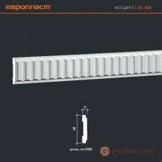 Молдинг с гладким профилем Европласт 1.51.338 (М-338)