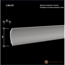 Карниз с гладким профилем Европласт 1.50.172 (K-172)