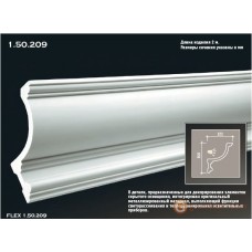 Карниз для скрытого освещения Европласт 1.50.209 (K-209)