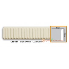 Молдинг с гладким профилем Gaudi Decor CR681 (2,00м)