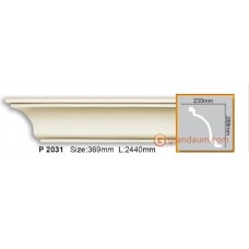 Карниз с гладким профилем Gaudi Decor P2031