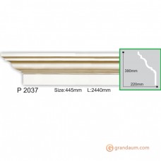 Карниз с гладким профилем Gaudi Decor P2037