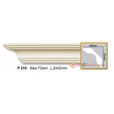Карниз с гладким профилем Gaudi Decor P210