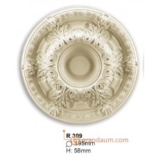 Потолочная розетка Gaudi Decor R309