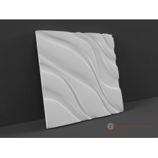 3D панели из гипса Шторм