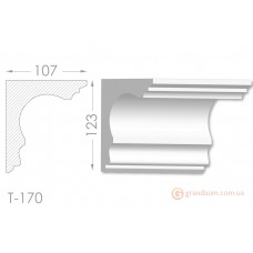Карниз, молдинг из гипса т-170